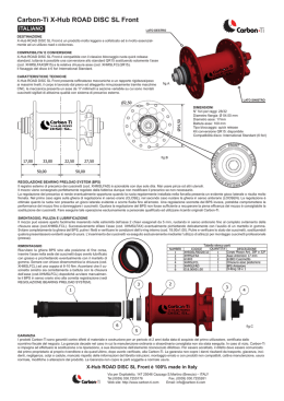 X-Hub Road Disc SL Front
