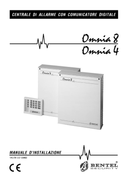 Manuale di Installazione OMNIA 4-8
