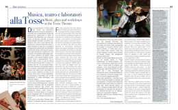 Musica, teatro e laboratori