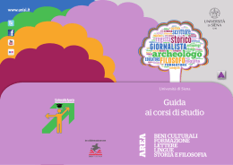 scarica la guida - Unisi.it - Universit&agrave; degli Studi di Siena