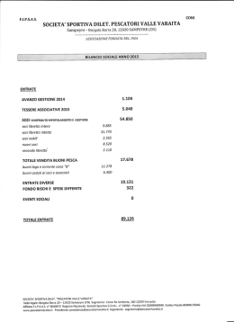 societa` sportiva dilet. pescatori valle varaita