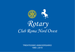 Trentesimo anniversario 1980 2010