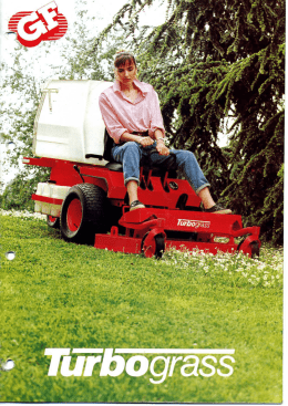 Page 1 Page 2 TURBOGRASS TURBOGRASS TURBOGRASS