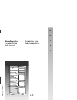 Gebrauchsanleitung Instruction for Use Mode d`emploi Istruzioni per