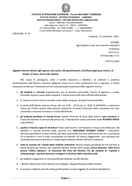 Pagina 1 - C.Beccaria