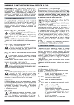 Manuale di istruzioni in italiano