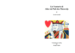 Lis Venturis di Alice tal Paîś des Maravèįs - Alpadín
