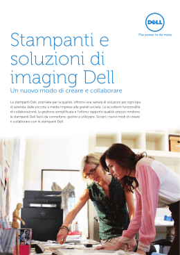 Stampanti e soluzioni di imaging Dell