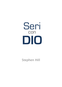 Traduzione Serious About God, Stephen Hill