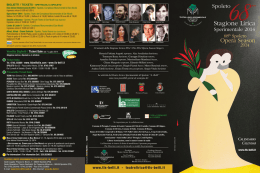 Scarica il pdf - Teatro Lirico Sperimentale A. Belli