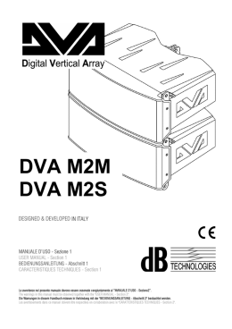 Manuale DVA M2 (M2M_M2S)_Rev1.0