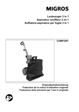 Laubsauger 3 in 1 Aspirateur souffleur 3 en 1 - Migros