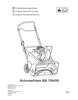 Schneefr&auml;se BS 750/55