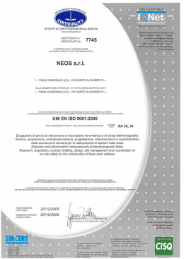 certificato CISQ-CERTIQUALITY n.7745 del 01_2006