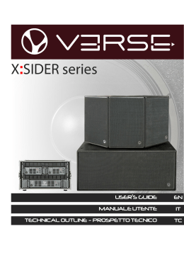 verse x:sider user`s guide