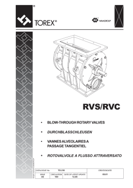 Manuale RVS RVC