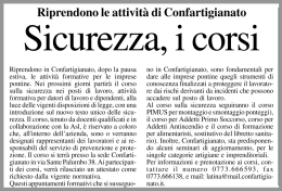 Sicurezza, i corsi - Camera di Commercio di Latina