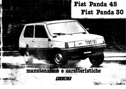 Fiat Panda 30 e 45, 1980