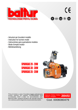 sparkgas 20 - 20w sparkgas 30 - 30w sparkgas
