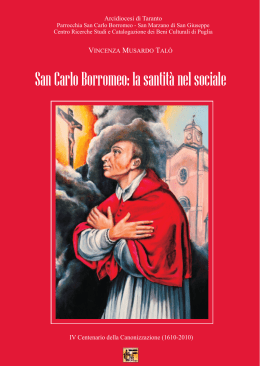 San Carlo Borromeo: la santità nel sociale