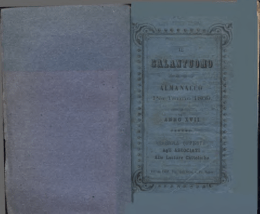 Il Galantuomo. Almanacco per l`anno 1869