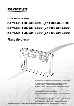 Manuale d`uso STYLUS TOUGH-8010 /&mu; TOUGH-8010