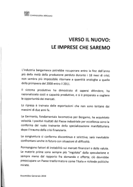 le imprese che saremo
