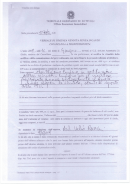 Verbale 1 - Aste24Ore