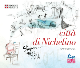 scarica il libretto! - LIVE Piemonte dal Vivo &ndash; Circuito regionale dello