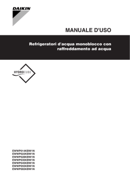 MANUALE D`USO