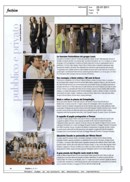 Fashion – luglio 2011