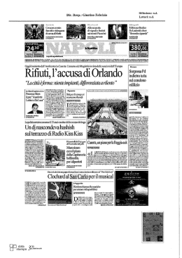 Page 1 Diffusione: n.d. Dtr. Resp.: Glustmo Fabrlzlo Lettori: mi @El