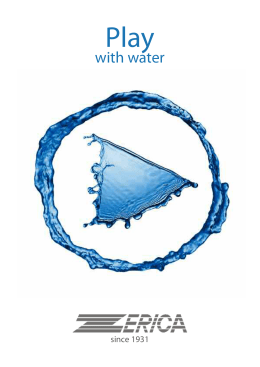 with water