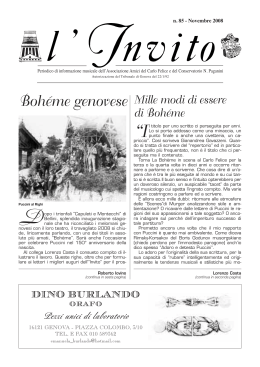 "L`Invito" novembre 2008 1322 Kb - Associazione Amici del Carlo