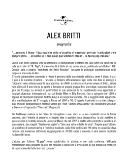 alex britti alex britti - La Gazzetta dello Sport