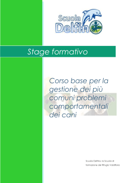 Stage formativo - Rifugio Valdiflora