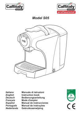 Scarica il manuale d`istruzioni della S05