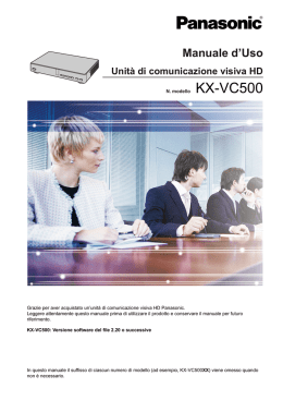 Manuale d`Uso