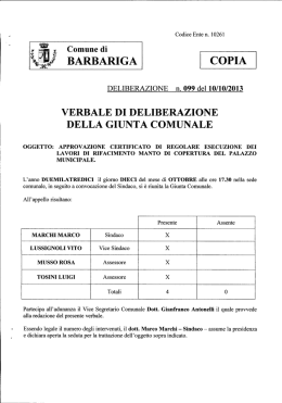 barbariga copia - Comune di Barbariga