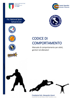 CODICE DI COMPORTAMENTO