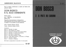 testo 2 - San Giovanni Bosco