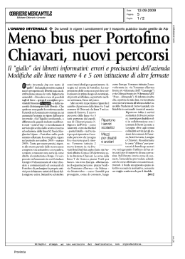 corriere mercantile - massimo pernigotti