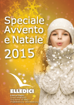 Page 1 Page 2 A Speciale AVVENTO e NATALE Celel