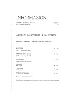 informazioni - Benvenuto in Germania