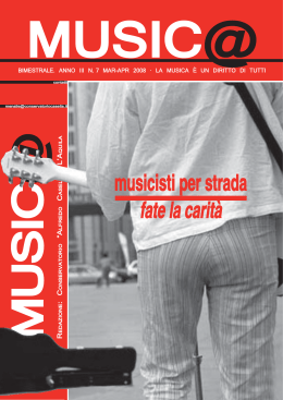 Music@ n.7 - Rivista completa - Conservatorio Alfredo Casella