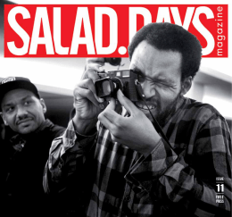 free press issue - Salad Days Magazine