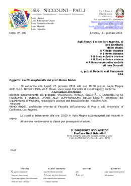 CIRC 390 15 16 gen Lectio Magistralis del Prof