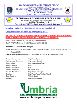 finale gid - Sporting Club Paradiso