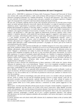 Da Torino, ottobre 2008