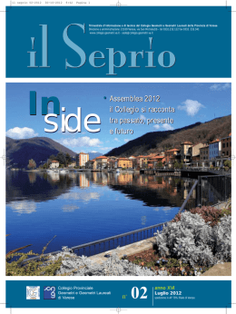 il seprio 02-2012 - Collegio dei geometri